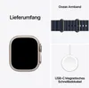 Apple Watch Ultra 2 49mm GPS+4G Titan Ocean schwarz/schwarz Produktbild-Vorschau 8