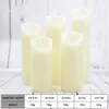 Bezplamenné svíčky LED Ivory Real Wax Svíčky na baterie s Náhled obrázku produktu 4