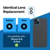 MMOBIEL Back Rück Kamera Glas Linse Ersatz für iPhone Produktbild-Vorschau 5