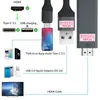 USB-C zu HDTV HDMI Adapter Kabel Stecker Grau bis zu 4K 2K Produktbild-Vorschau 2