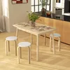 HOMCOM Stapelbare Hocker, 4er-Set, Mehrzweckhocker, runde Produktbild-Vorschau 8