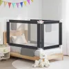 Vidaxl Bettdiagramm Kleinkind 140x25 cm Stoff dunkelgrau Anteprima dell’immagine prodotto 3