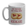 Kekse Glitzer-Kaffeebecher mit Spruch Die tut nix die will Produktbild-Vorschau 2