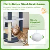 COSTWAY 2in1 Arbre à chat Escalier pour chiens, 77 cm, Voir les images du produit 5