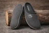 BOSACO- Pantofole in feltro da uomo grigio taglia 42 - Anteprima dell’immagine prodotto 12