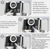 HiBREW Halbautomatische Kaffeemaschine aus Edelstahl H13A Produktbild-Vorschau 13