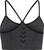 hummel hmlCI SEAMLESS SCRUNCH SPORTS BRA - BLACK MELANGE - Produktbild-Vorschau 2