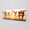 Glasbilder 125x50 Wandkunst Menschen Meer Westen Produktbild-Vorschau 2