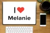 MuchoWow® Laptop Aufkleber Sticker Cover Ich liebe - Produktbild-Vorschau 2