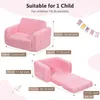 Kindersofa, faltbare 2-in-1 Kindercouch Kleinkinderstuhl Produktbild-Vorschau 9
