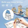 CUBICFUN Svítící 3D puzzle Tower Bridge 222 dílků Náhled obrázku produktu 9