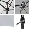 VOUNOT® Doppelsonnenschirm mit kurbel, Marktschirm, 460 x Produktbild-Vorschau 2