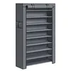 SONGMICS Schuhschrank Schuhregal mit 10 Ebenen 40-50 Paar Produktbild-Vorschau 8