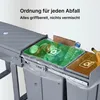 MinteLiv Einbaumülleimer 20L+10L Mülltrennsystem Produktbild-Vorschau 9