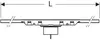 GEBERIT 154448QC2 CleanLine50 Duschrinne 30-110 cm Produktbild-Vorschau 3