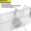 Piège à animaux vivant pour martre, idéal pour le jardin. Voir les images du produit 4