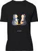 Mr. & Mrs. Panda Größe L T-Shirt Pinguin Pärchen - Schwarz Produktbild-Vorschau 1