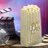 Sacchetti per popcorn Relaxdays, set da 144 pezzi, a righe, Anteprima dell’immagine prodotto 2