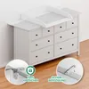 CADANI ILA XL Wickelaufsatz 160 cm für HEMNES und NORDLI Produktbild-Vorschau 5