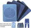 25 Stück Jeans Reparatursatz Set Aufbügelflicken,aufnäher Produktbild-Vorschau 1