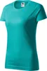 Einfaches Damen-T-Shirt, 100% Baumwolle, unbedruckt, Produktbild-Vorschau 3