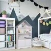 Woltu KR006, Montované na stenu, MDF, Biela, 1 kusov Náhľad obrázku produktu 2