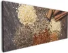 Wallario Premium Leinwandbild Aromatische trockene Gewürze Produktbild-Vorschau 1