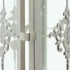 Laterne Barock Metall weiß/silber 39cm – Gartenlaterne Produktbild-Vorschau 8