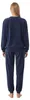 Schiesser Casual Velour Schlafanzug Set aus Langarm-Shirt Produktbild-Vorschau 3