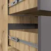 Kommode AKORD K60 Eiche Artisan 60 cm 4 Schubladen Front Produktbild-Vorschau 4