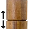 AdHoc MP75 Moulin à sel ou à poivre manuel Acacia 17 cm | Voir les images du produit 3