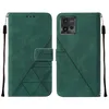 Hülle für Motorola Moto G72 Prägung Flip Leder Kartenfächer Produktbild-Vorschau 2