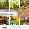 Vyvýšený záhon s policí 119x53x90cm - hnědý Náhled obrázku produktu 12