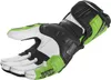 Rękawice motocyklowe Arlen Ness RG-X, czarny/biały/zielony, Podgląd zdjęcia produktu 2