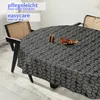 Tischdecke Wachstuch Premium Ornamente Grau Robust Produktbild-Vorschau 2