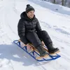 A man is sledding down a snowy hill. Náhled obrázku produktu