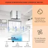 Futurelight Smart Inselabzugshaube Umluft 420m³/h LED Produktbild-Vorschau 3