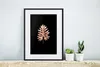 MuchoWow® MuchoWow® Gerahmtes Poster Roségold - Blatt - Produktbild-Vorschau 6