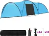 vidaXL Camping-Zelt Iglu 650x240x190 cm 8 Personen Blau Produktbild-Vorschau 1