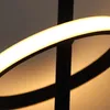 ZMH LED závěsné světlo černé stmívatelné závěsné svítidlo Náhled obrázku produktu 15