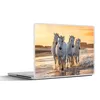 MuchoWow® Laptop Aufkleber Sticker Cover Pferde - Wasser - Produktbild-Vorschau 1
