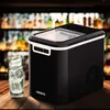 AREBOS Eiswürfelmaschine 12kg 24h 8 Eiswürfel in 10 Min 2,2 Produktbild-Vorschau 2
