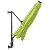 vidaXL Ombrellone da parete verde mela 290 cm Anteprima dell’immagine prodotto 4