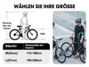 Hiland 28 Zoll Rennrad 700C Trekkingrad Aluminiumrahmen mit Produktbild-Vorschau 8