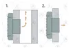 Dospel | Badlüfter - Abluftventilator - Ventilator Ø 100 mm Produktbild-Vorschau 9