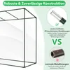 Szklarnia COSTWAY, szklarnia foliowa ze zwijanymi drzwiami, Podgląd zdjęcia produktu 7