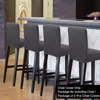 PiccoCasa set van 4 eetkamerstoelhoesjes, met elastische Productafbeelding-voorbeeld 2