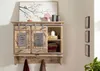 MASSIVMOEBEL24.DE Wandgarderobe Mango 90x30x75 whitewash Produktbild-Vorschau 3