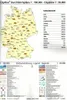 A map of Germany with various legends and a table of contents. Náhled obrázku produktu