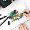 Alkohol Marker Marker Stifte Doppelseitig Satz Von 80Pcs + Produktbild-Vorschau 5